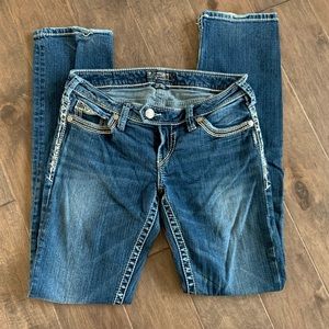 Silver Bootcut Jeans